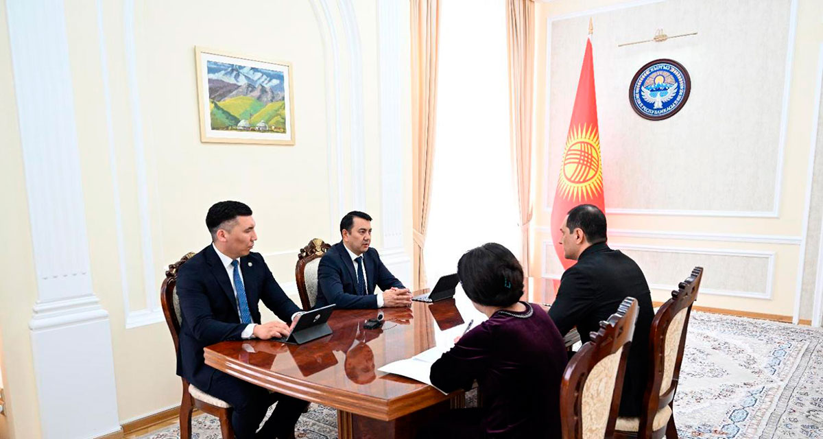 On the Meeting at the Jogorku Kenesh of the Kyrgyz Republic