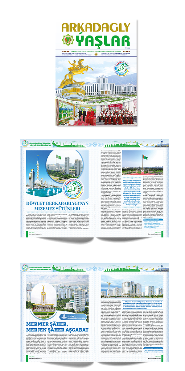 New Issue of Arkadagly Ýaşlar Magazine Published