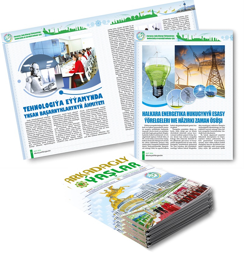 New Issue of Arkadagly Ýaşlar Magazine Published