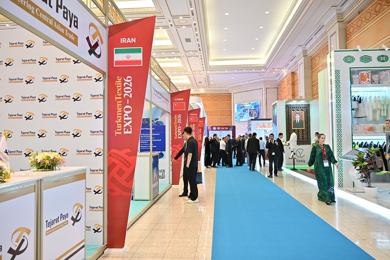 Aşgabatda “Turkmentextile Expo — 2026” atly halkara sergi-ýarmarka öz işine başlady
