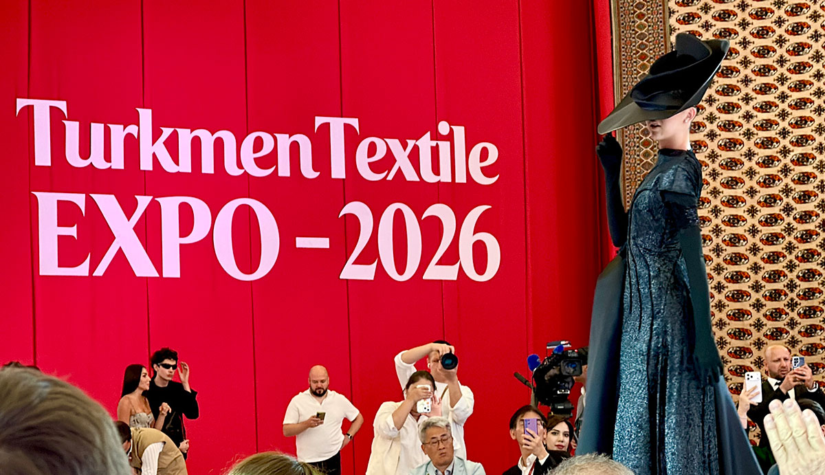 French brand «L'Engrenage» took to the podium at «Türkmentextile Expo – 2026»
