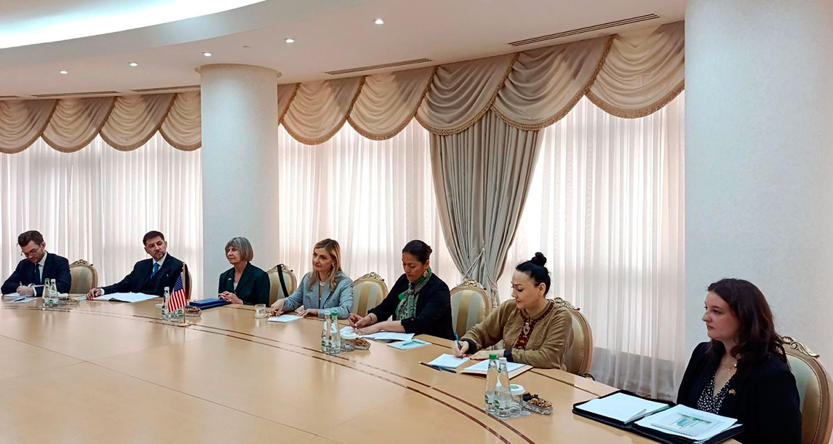 Minister of Foreign Affairs of Turkmenistan met with U.S. Under Secretary of State