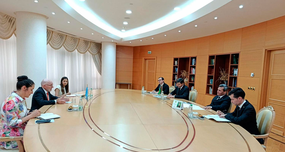 Meeting Held Between the Minister of Foreign Affairs of Turkmenistan and the Executive Secretary of the CTBTO