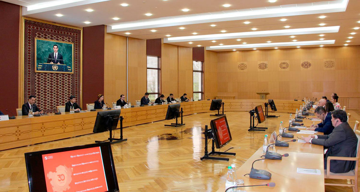 High-Level Regional Meeting Dedicated to the 30th Anniversary of the Comprehensive Nuclear-Test-Ban Treaty Held in Ashgabat