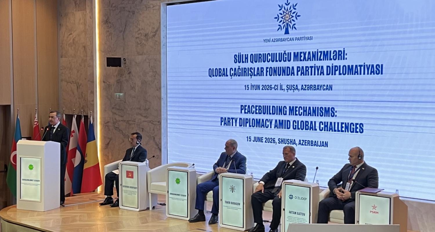 Delegation of Turkmenistan participated in the International Conference held in the Republic of Azerbaijan