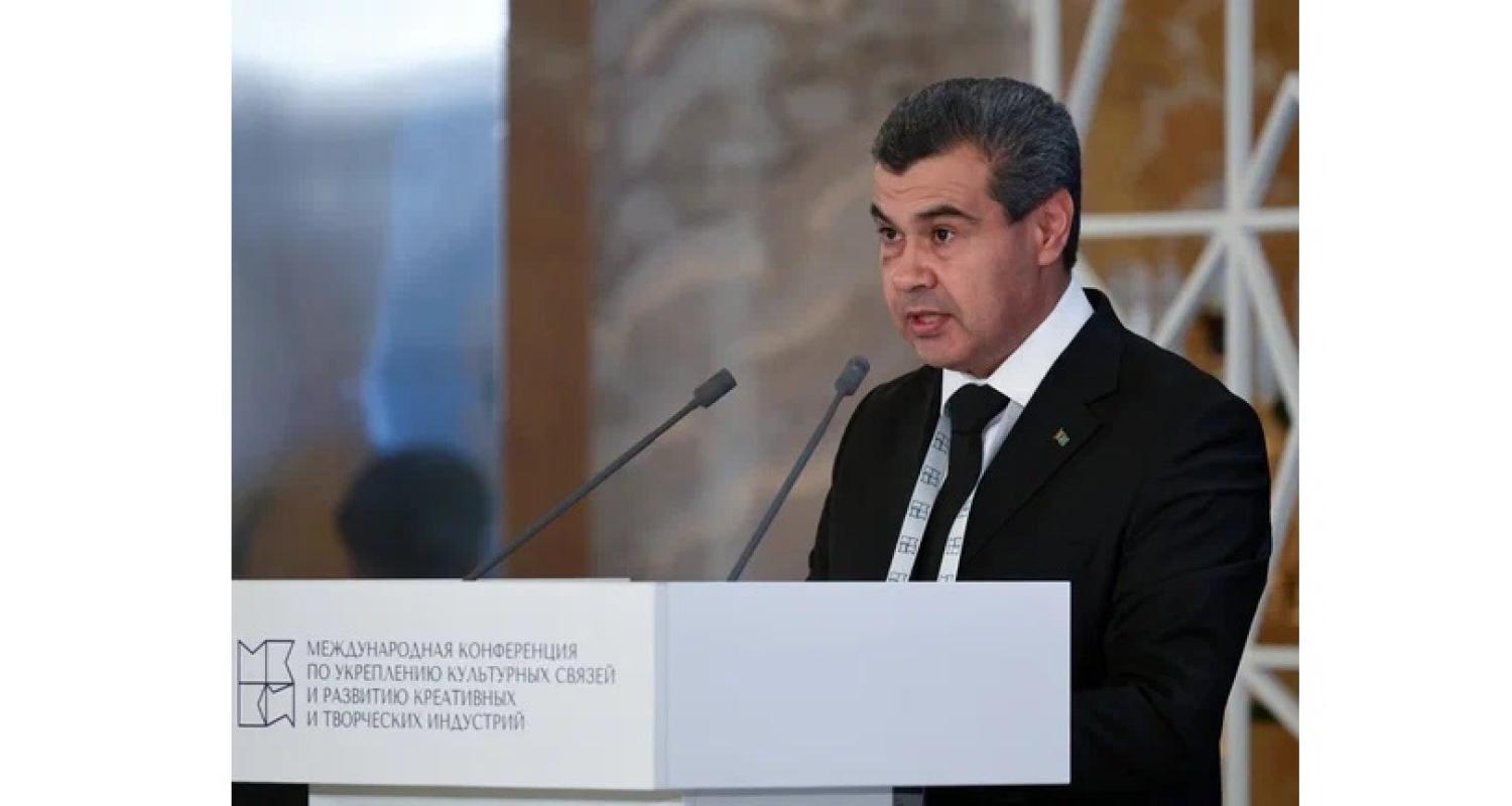 Sankt-Peterburgda Türkmenistanyň wekiliýeti Medeni gatnaşyklary pugtalandyrmak we döredijilik hem-de kreatiw industriýalaryny ösdürmek boýunça halkara maslahata gatnaşdy
