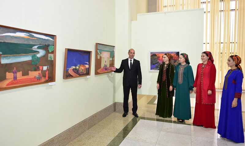 Grafika we nakgaşlyk eserlerine bagyşlandy