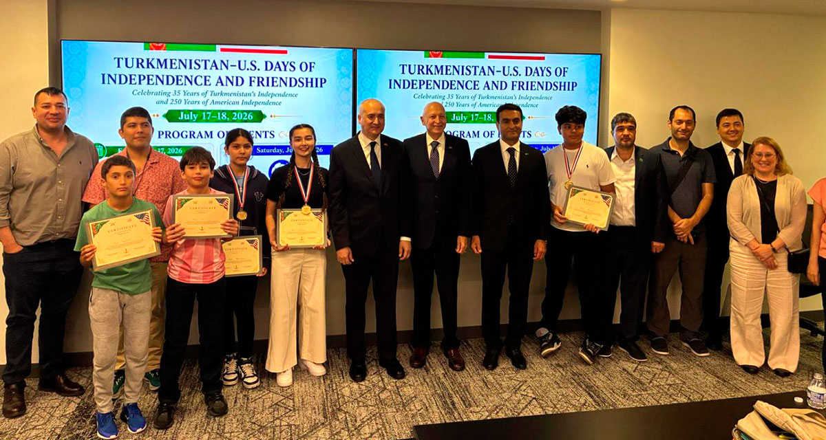 Series of Events Marking the Independence Anniversaries of Turkmenistan and the United States Held in Washington D.C.