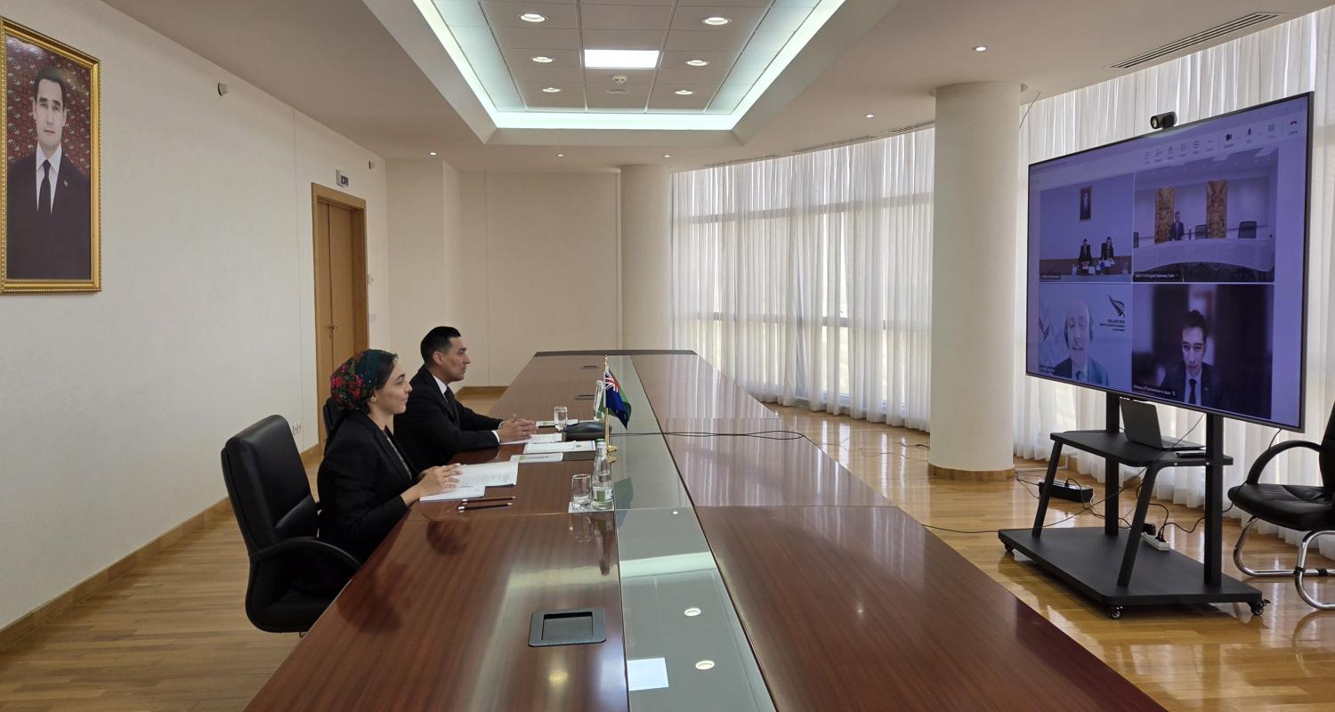 Türkmenistanyň we Täze Zelandiýanyň arasynda ilkinji syýasy geňeşmeler geçirildi