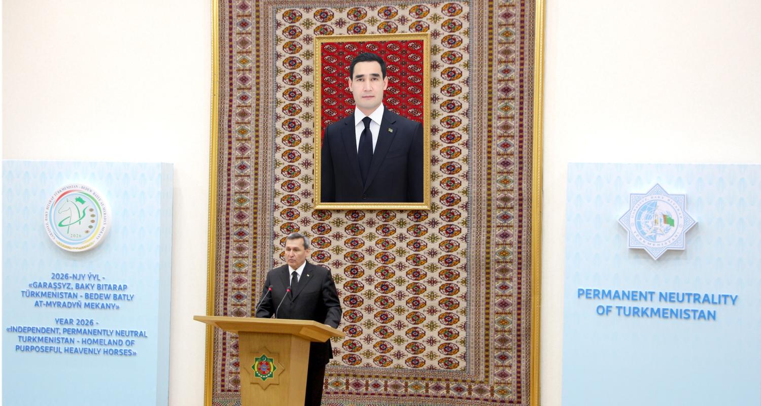 Türkmenistanyň başlangyjy bilen kabul edilen BMG-niň Baş Assambleýasynyň «Halkara hukugynyň ýyly, 2028-nji ýyl» atly Kararnamasyny durmuşa geçirmegiň ýolunda