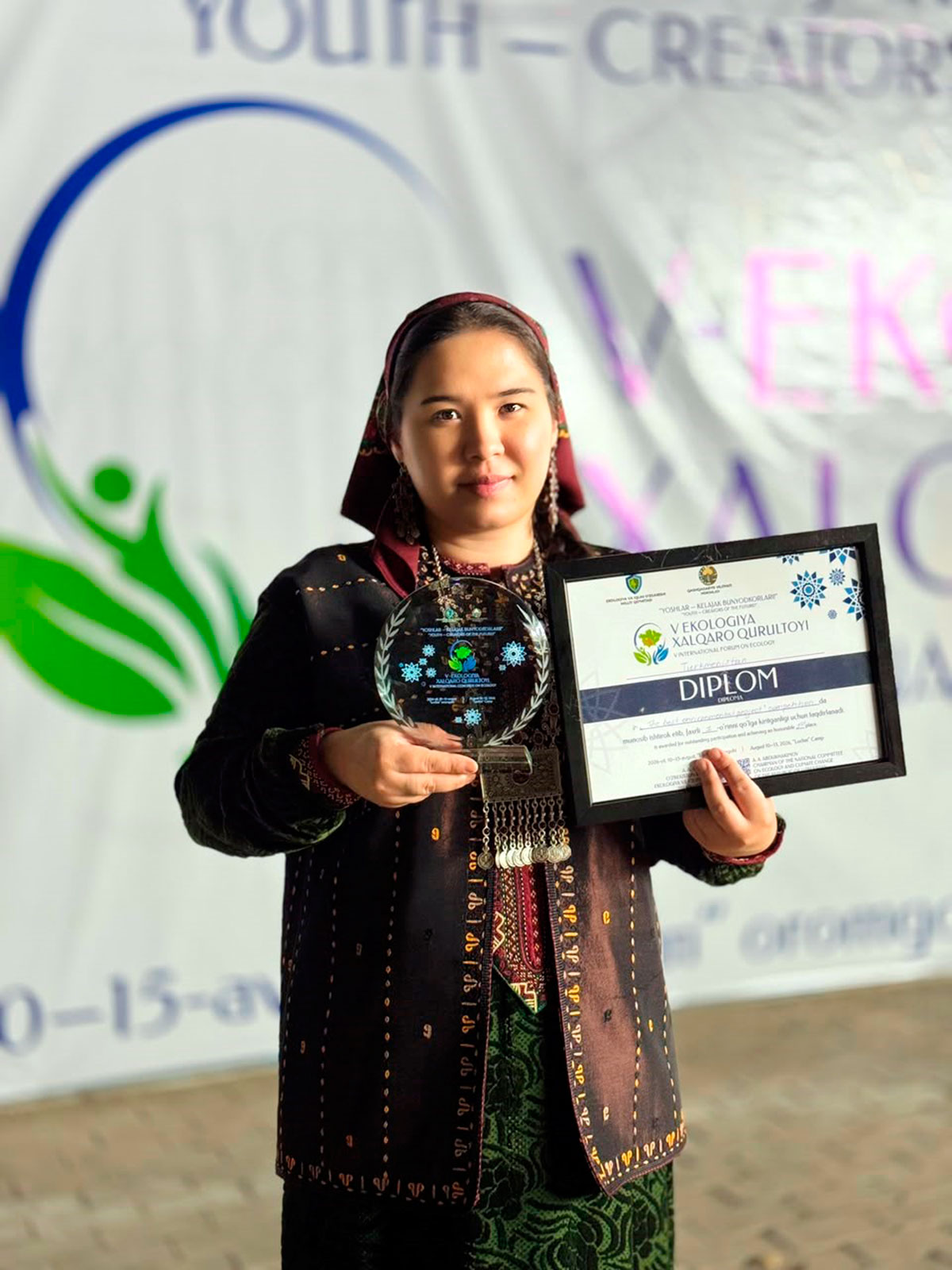 International Achievement at the V International Environmental Congress Held in Shahrisabz