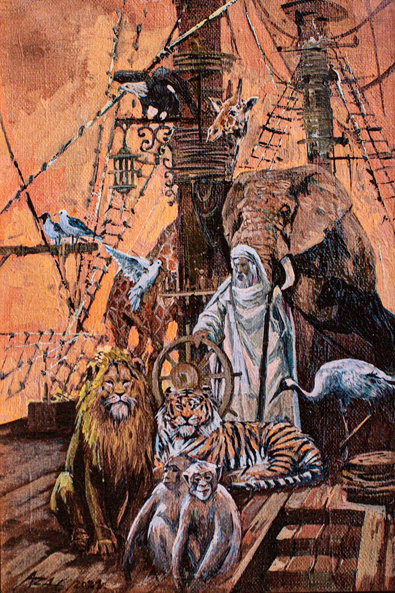 Artist Azat Myradov: Admiring the Heroes’ Feats