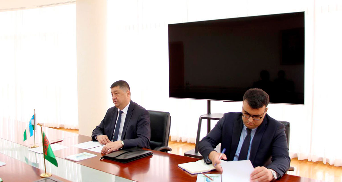 Meeting with the Ambassador of the Republic of Uzbekistan was held at the MFA of Turkmenistan