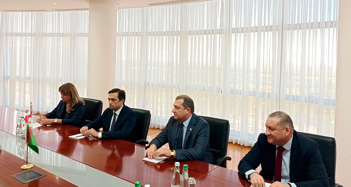 В МИД Туркменистана состоялась встреча с Омбудсменом Грузии