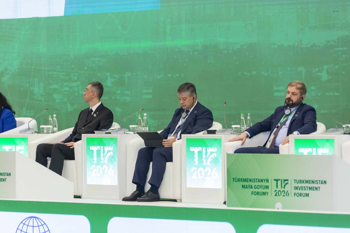 Aşgabatda maýa goýum forumy geçirilýär