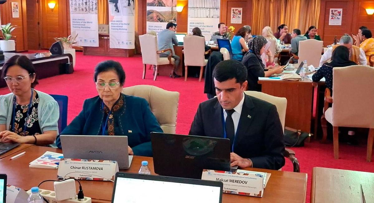 Turkmenistan Participates in a UNESCO Workshop in Jakarta