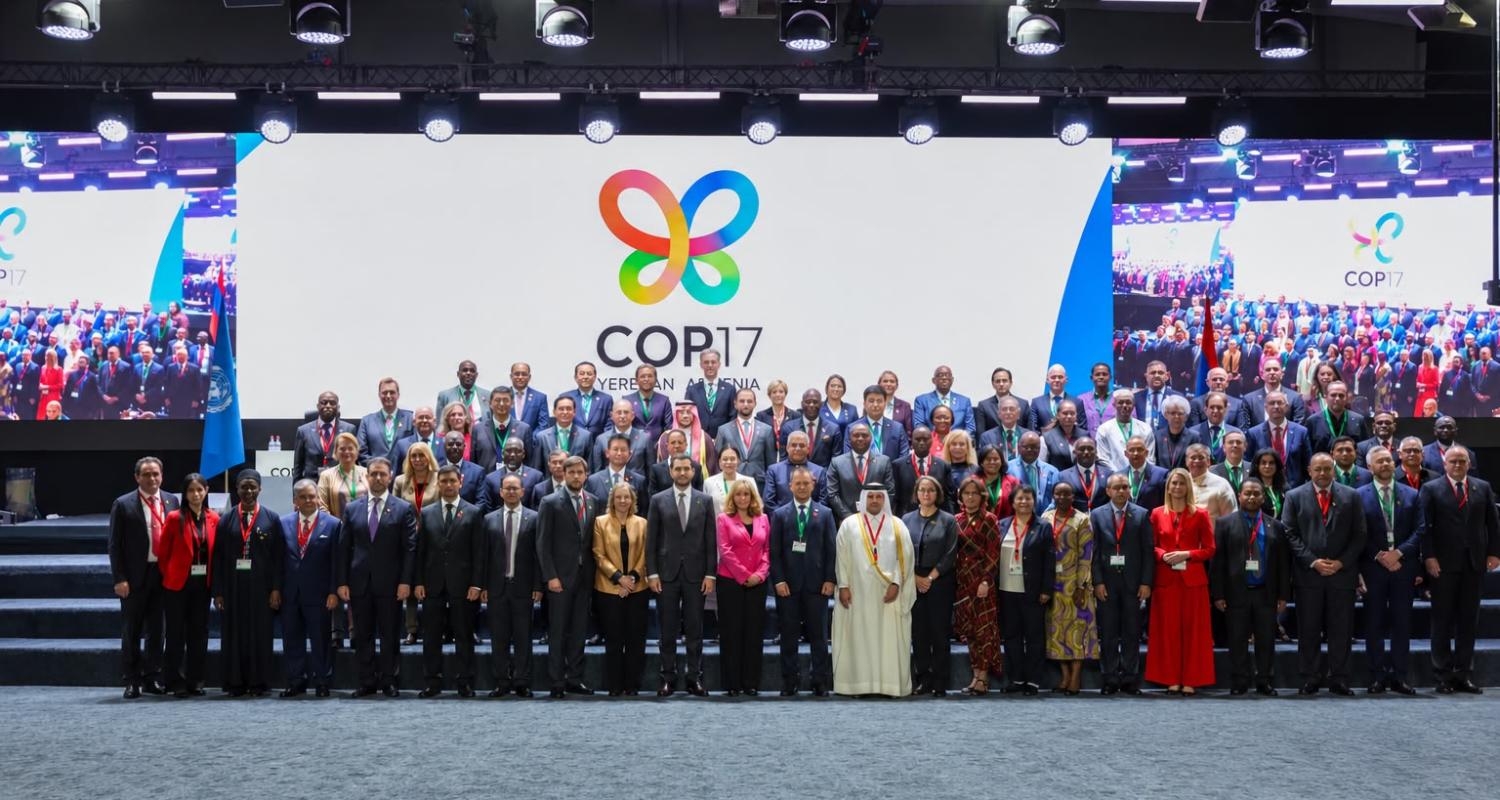 The delegation of Turkmenistan took part in the High-Level Segment of the COP-17 UN Convention on Biological Diversity