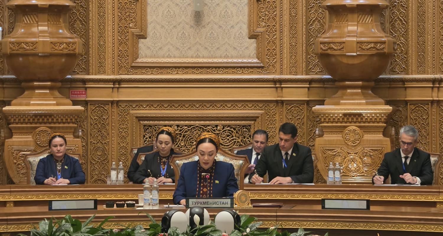 Председатель Меджлиса Туркменистана приняла участие в IV Межпарламентском форуме государств Центральной Азии