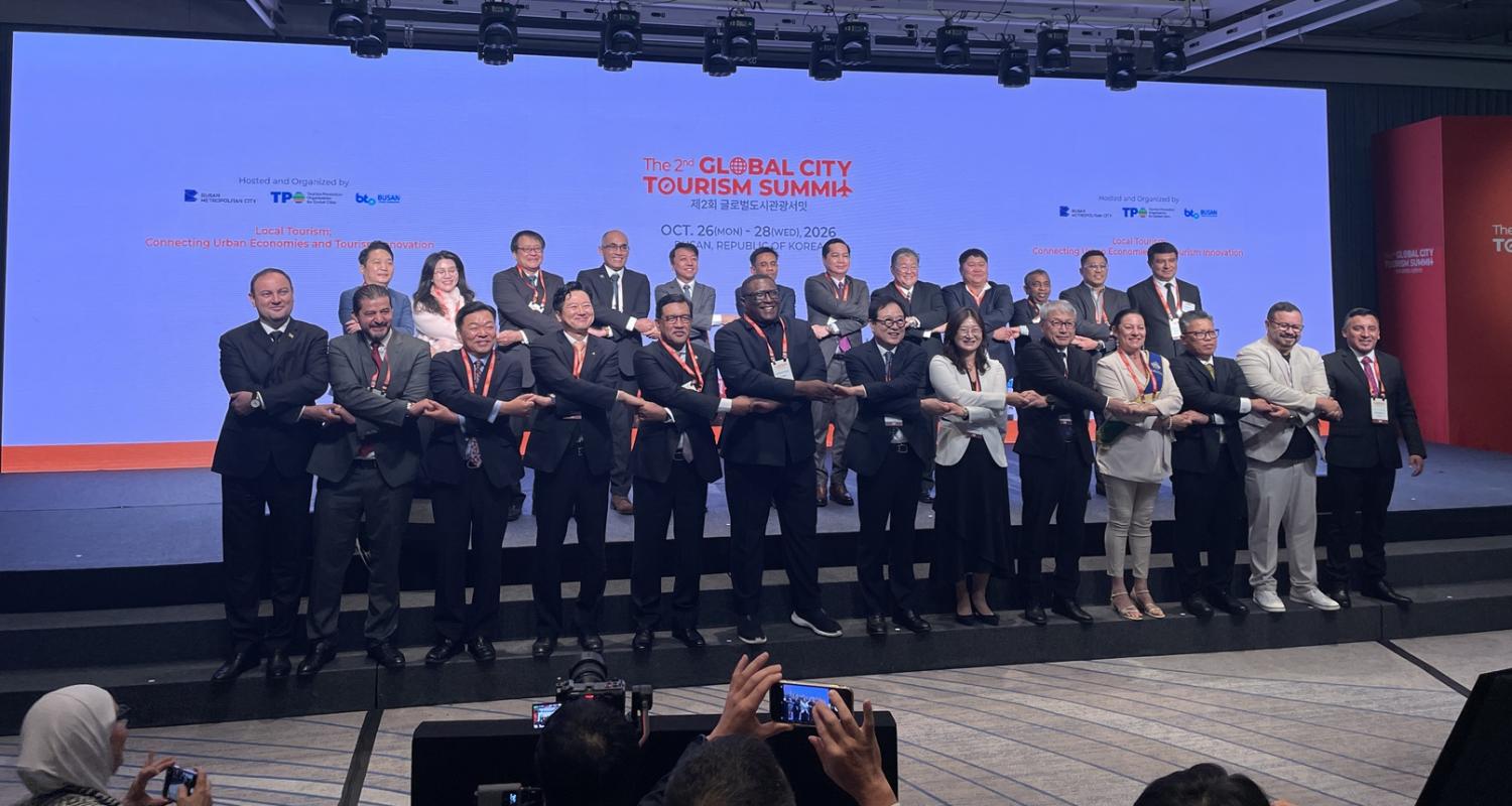Delegation of the Ashgabat City Administration took part in the World Tourism Cities Summit in Busan