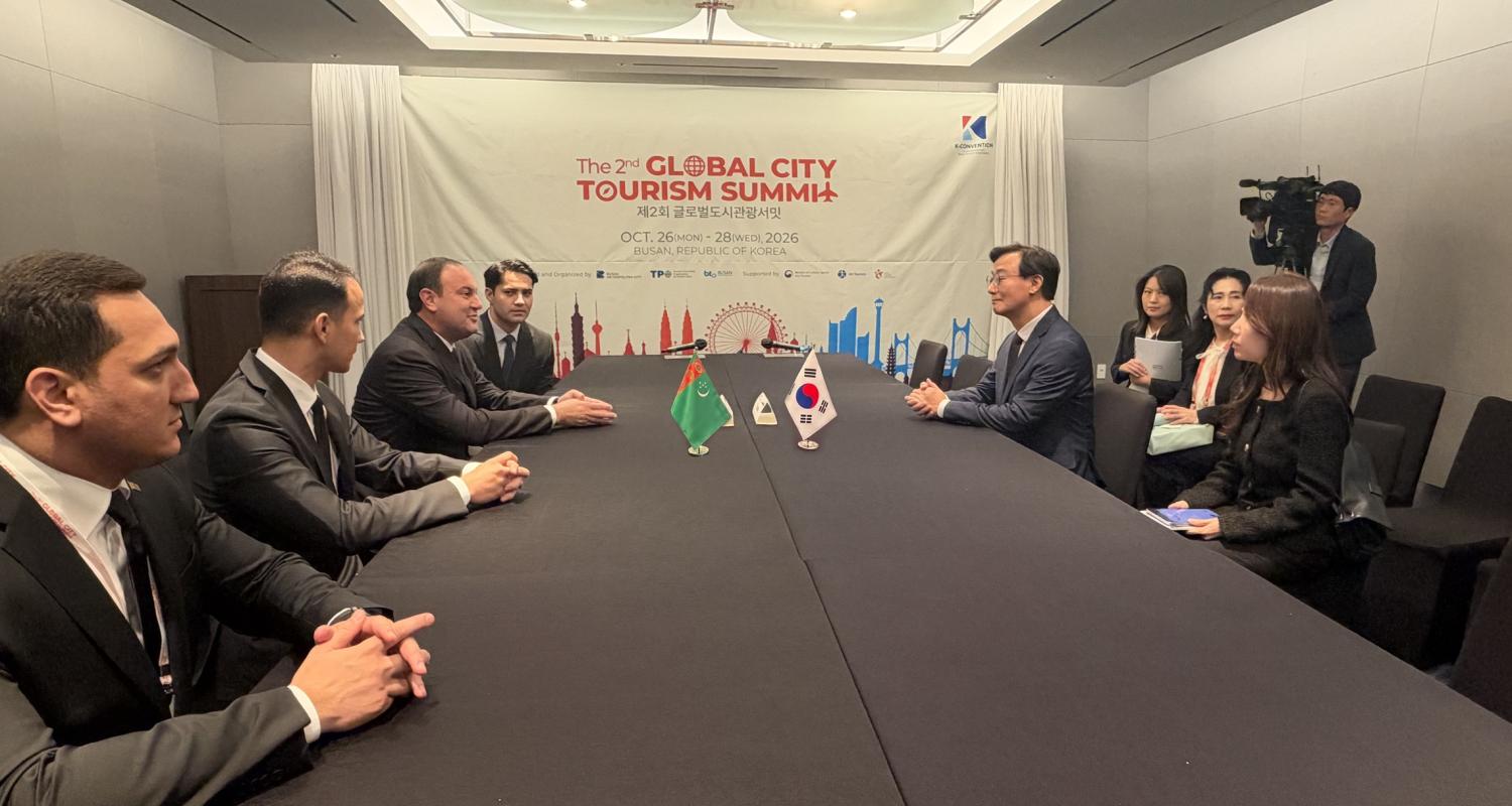 Delegation of the Ashgabat City Administration took part in the World Tourism Cities Summit in Busan