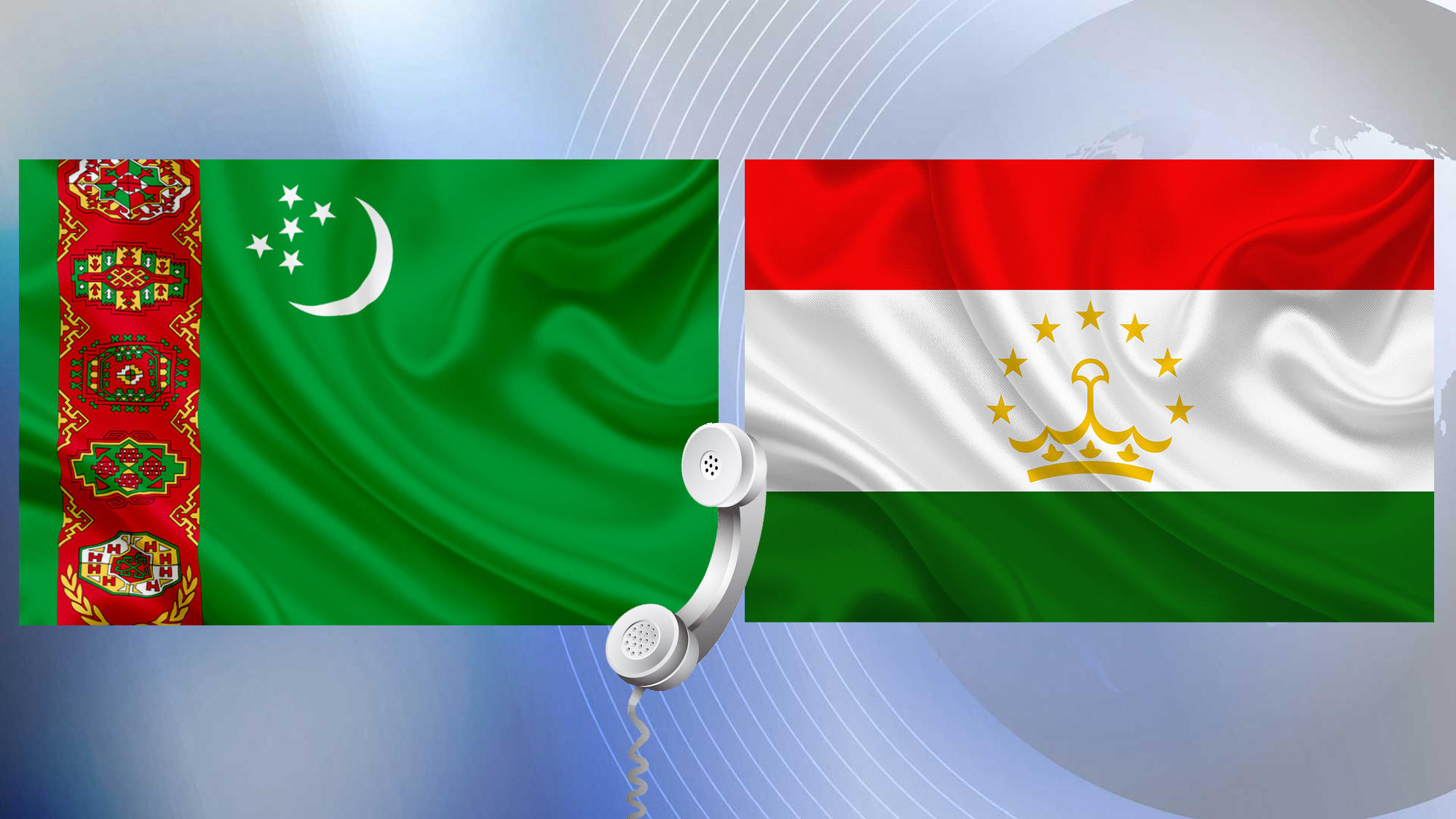 Telephone conversation between the Presidents of Turkmenistan and Tajikistan