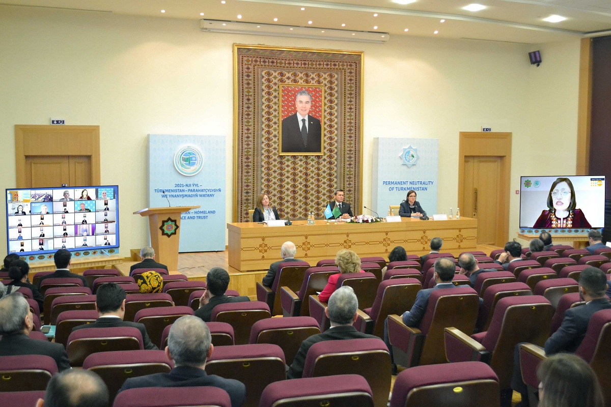 Türkmenistan — BMG:  parahatçylygy we  ynanyşmagy gazanmak  ugrunda hyzmatdaşlyk