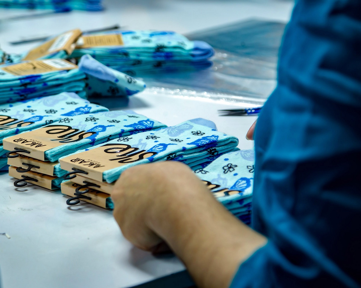 За рубежом растёт спрос на носочные изделия, произведённые в Туркменистане