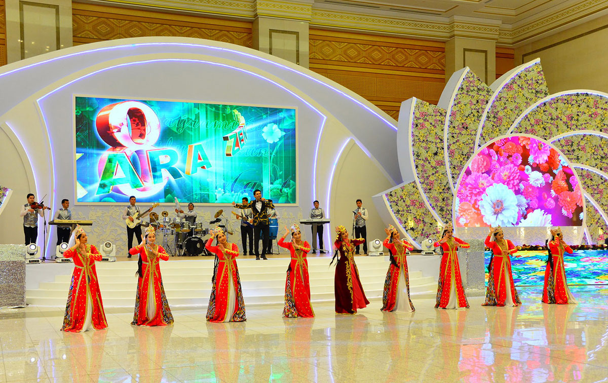 Turkmen capital hosts music event