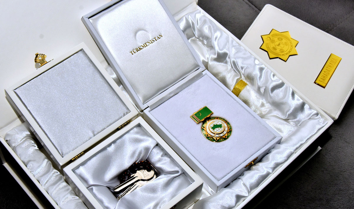 Ceremonial events are held in the Olympic village