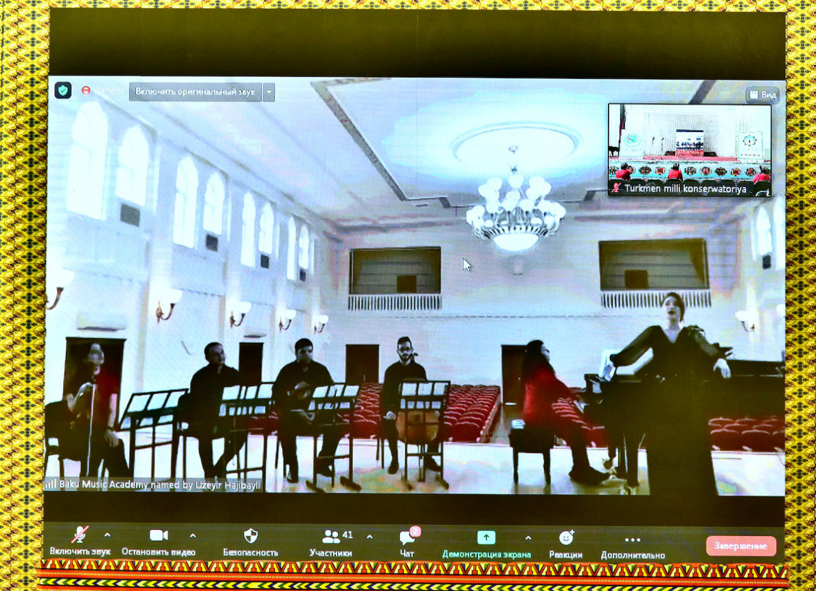 Dialogue in the Language of Art: An Online Concert by Turkmen and Azerbaijani Musicians