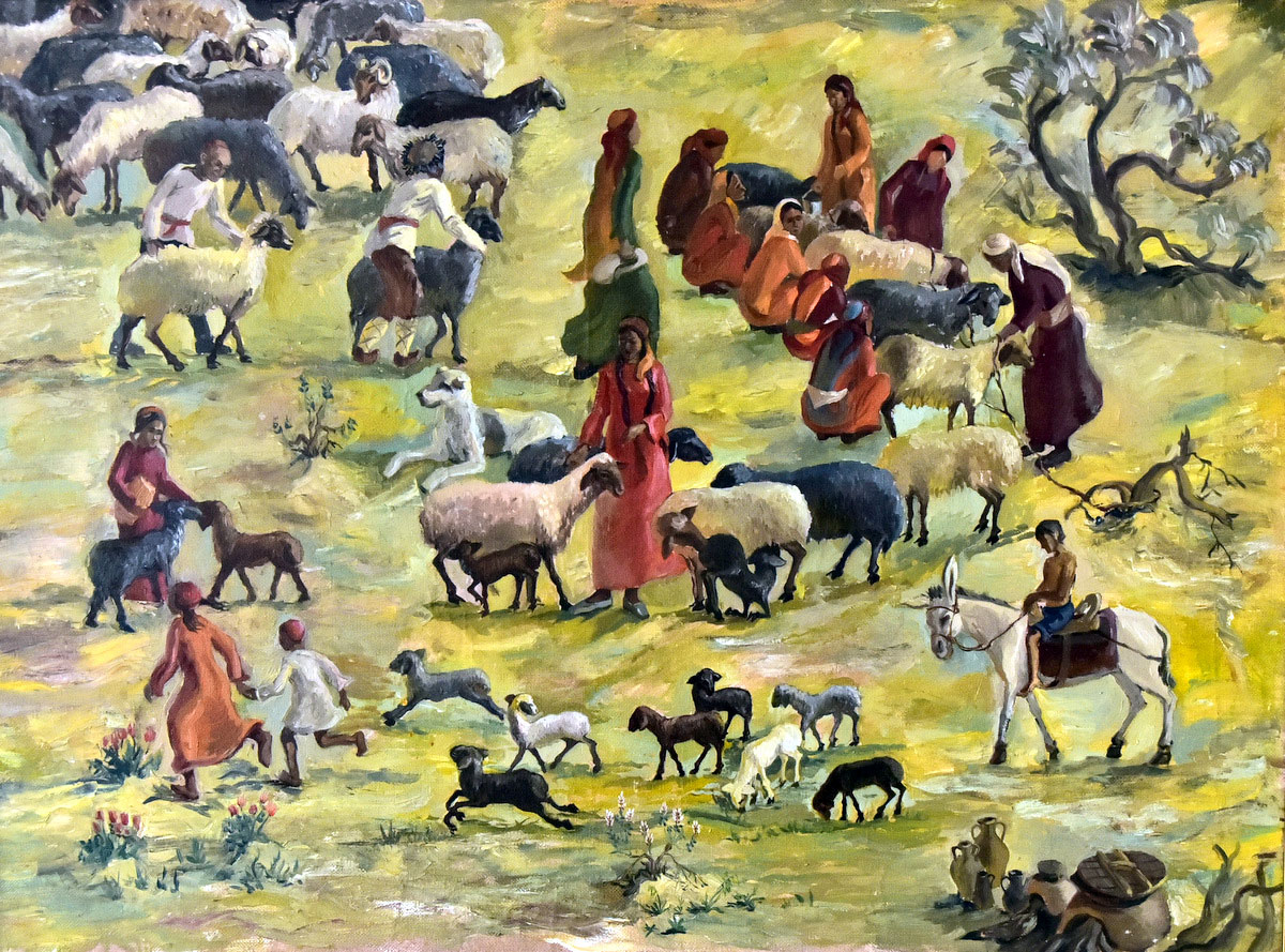 Türkmen nakgaşlarynyň Nowruza bagyşlanan işleriniň sergisi