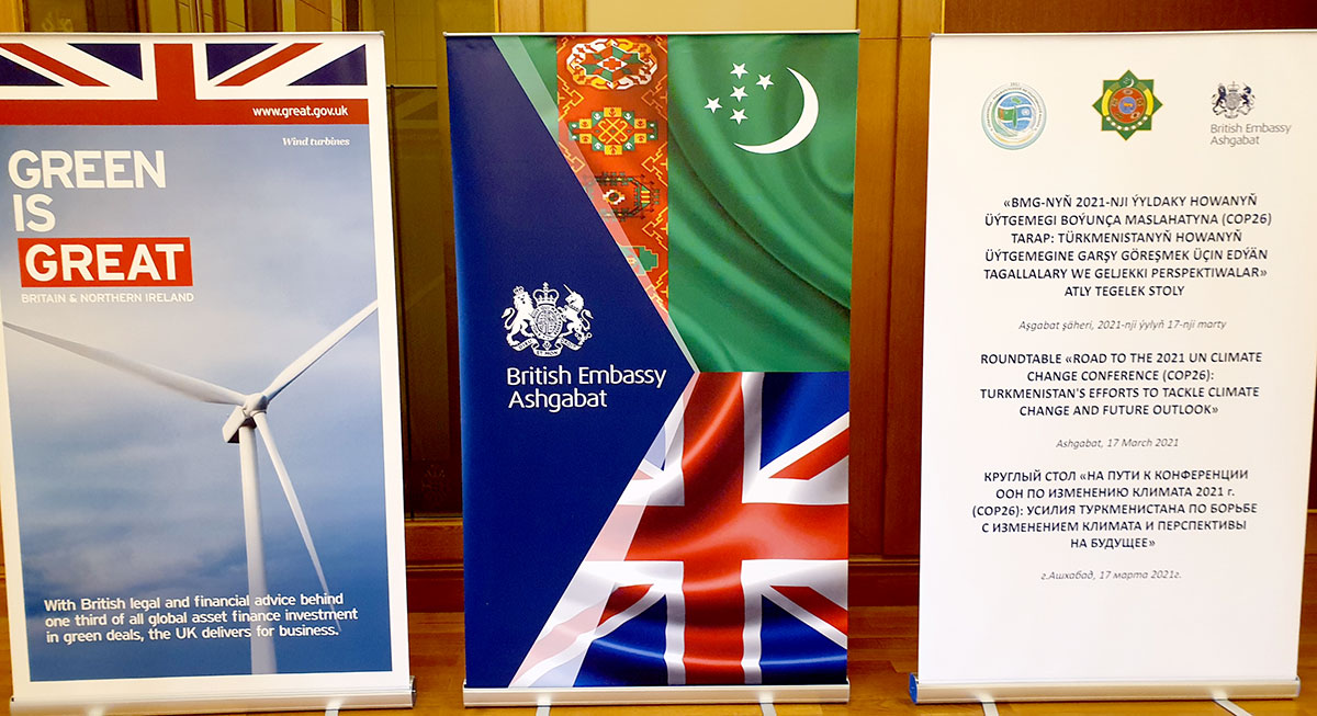 Roundtable dedicated to the 2021 UN Climate Change Conference in Ashgabat