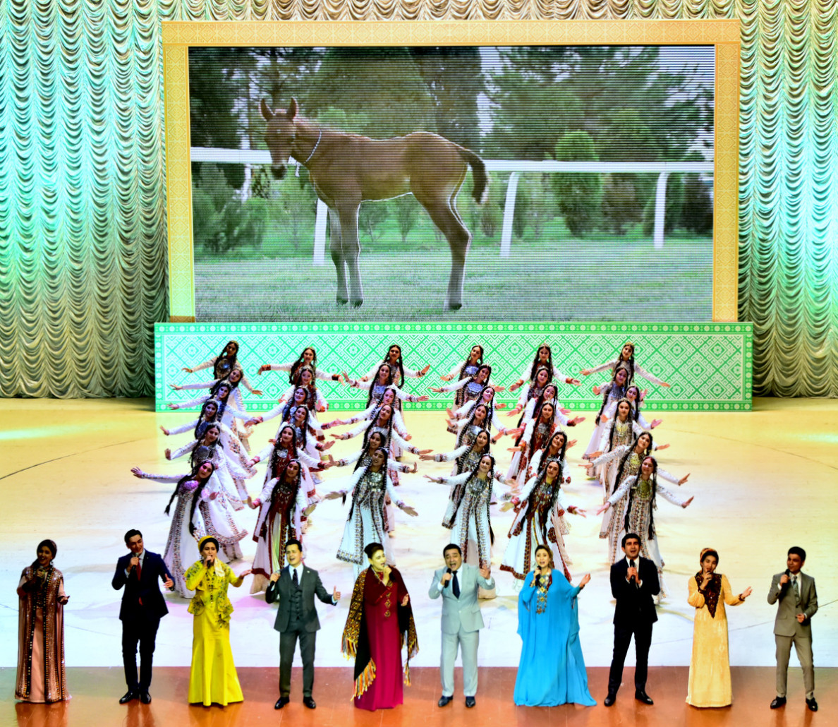 Honoring of Nurali Rahimov and prime release of song on lyrics of the head of the state are held