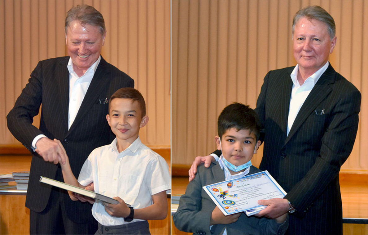 Results of the contest on occasion of International Day of Human Space Flight are summed up in Turkmen – Russian school