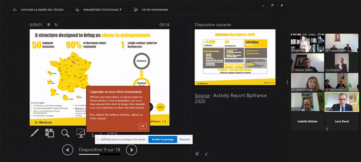 Public Investment Bank of France expresses interest in developing cooperation with Turkmenistan