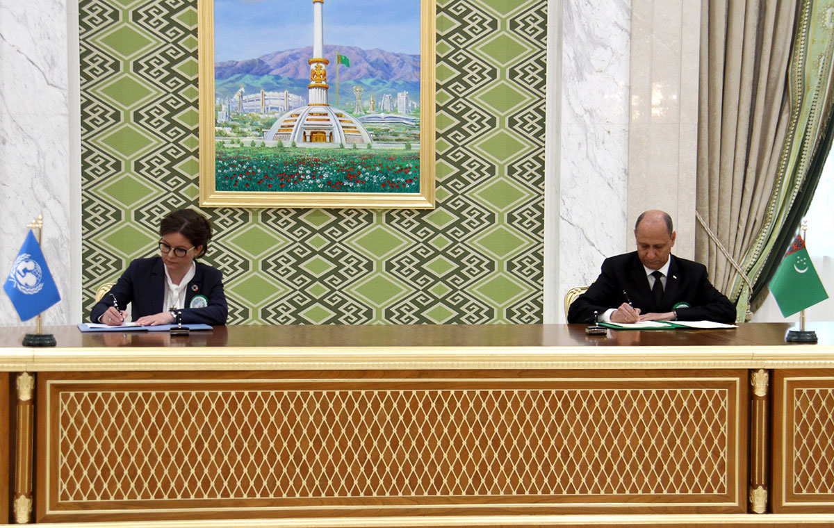 Туркменистан будет координировать партнерство в сфере питания в Центральной Азии и на Кавказе