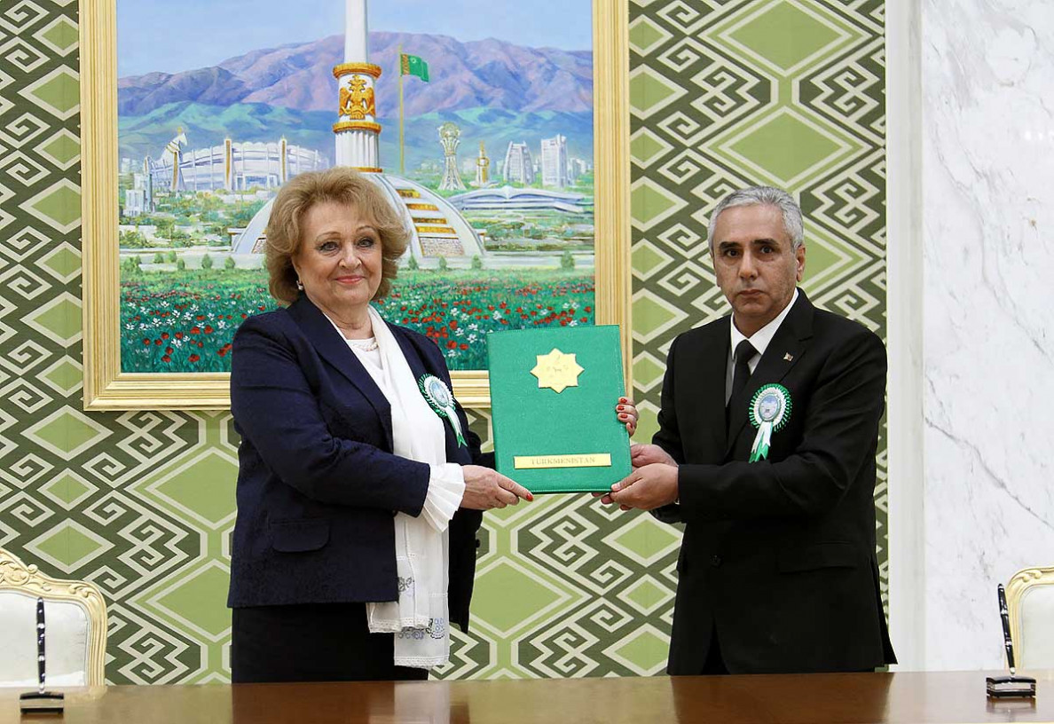 International documents signed in Ashgabat