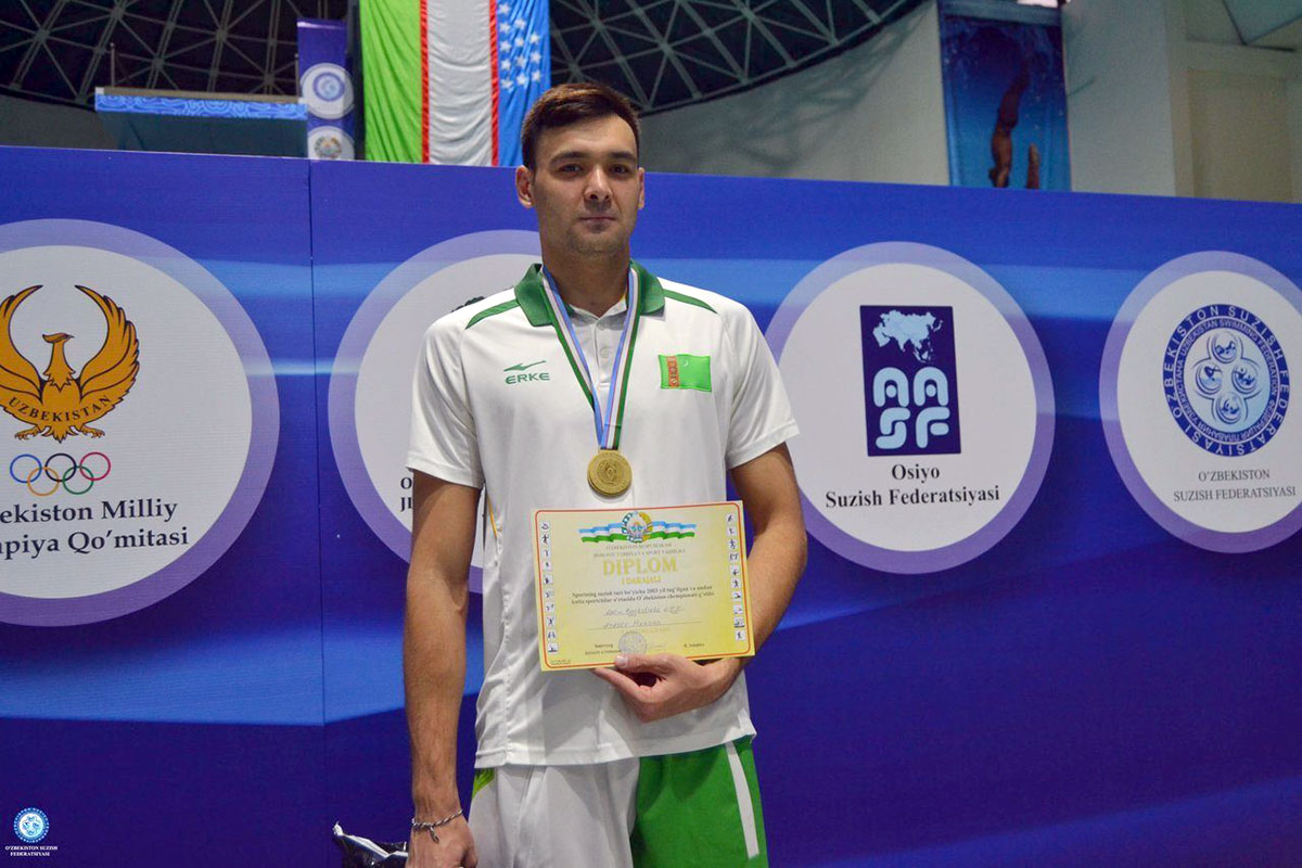 Туркменские пловцы завоевали 7 медалей и установили 5 национальных рекордов на турнире в Ташкенте