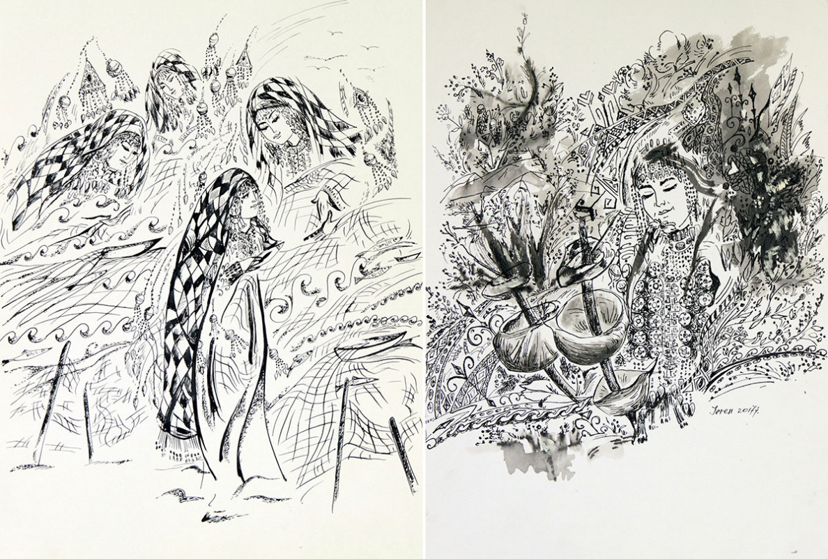 Artist Oguljeren Babaeva: I Draw My Inspiration from Nature