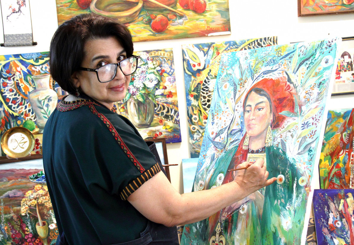 Artist Oguljeren Babaeva: I Draw My Inspiration from Nature