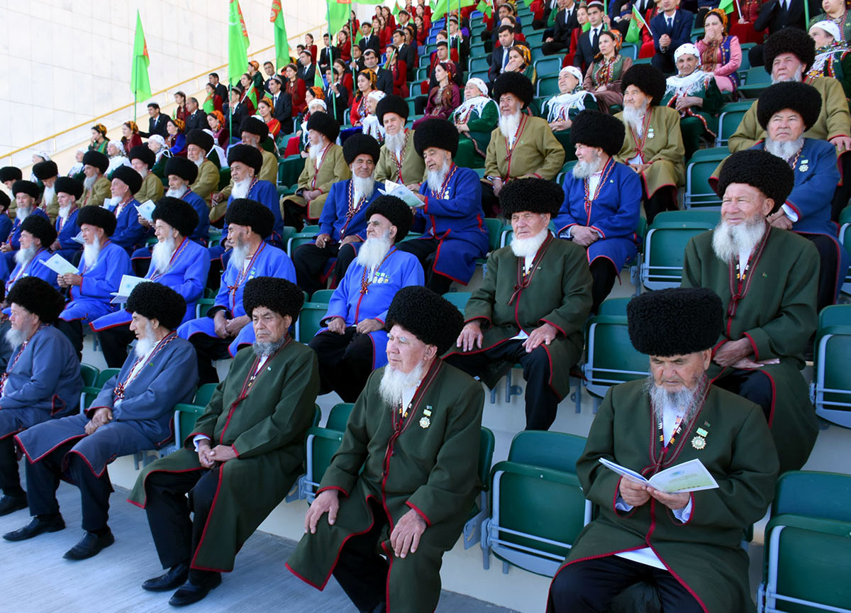 The events in Mary Region in honor Turkmen horse: races and conference