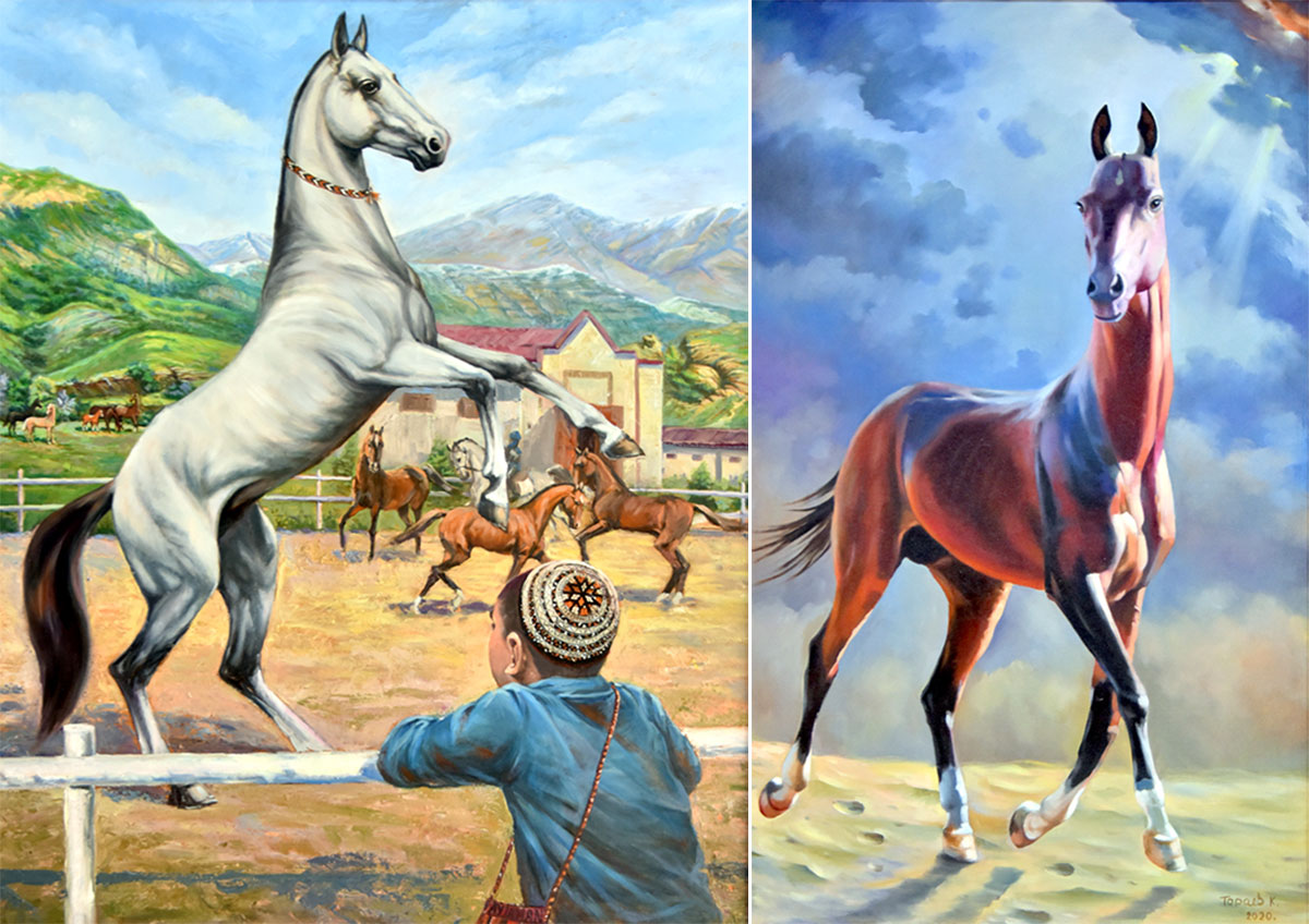 Ахалтекинец и алабай - в центре выставочного повествования