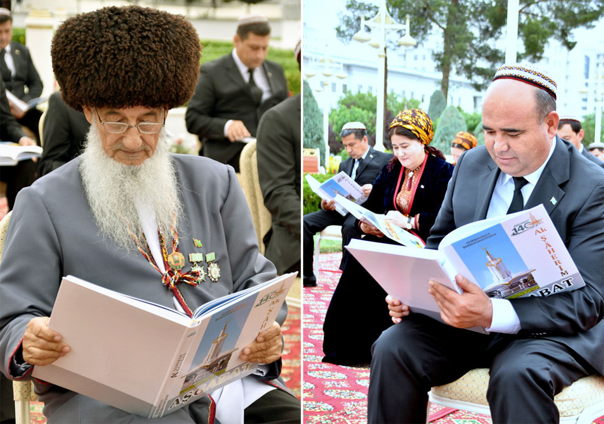 Cycle of presentations of new book of the head of the state is started