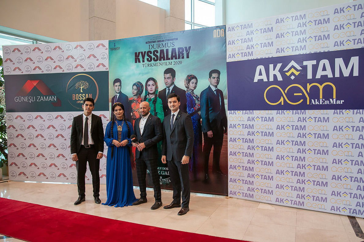 Turkmen Movie Week Kicks Off with Premiere of ‘Durmuş Kyssalary’