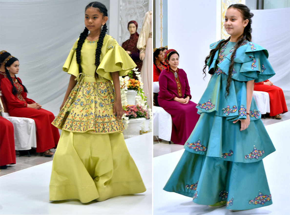 An Ethno-Style Fashion Show in the Heart of the Turkmen Capital