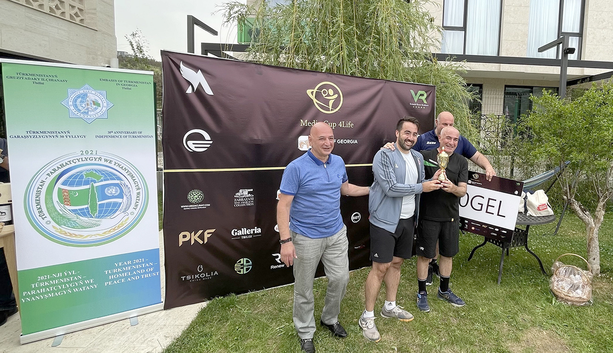 В Тбилиси состоялся турнир по теннису, посвящённый 140-летию Ашхабада