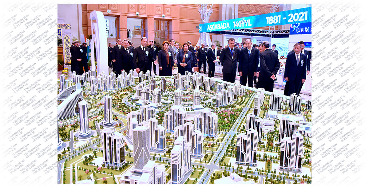 Exhibition “White City Ashgabat”: Achievements and perspectives of development of the capital
