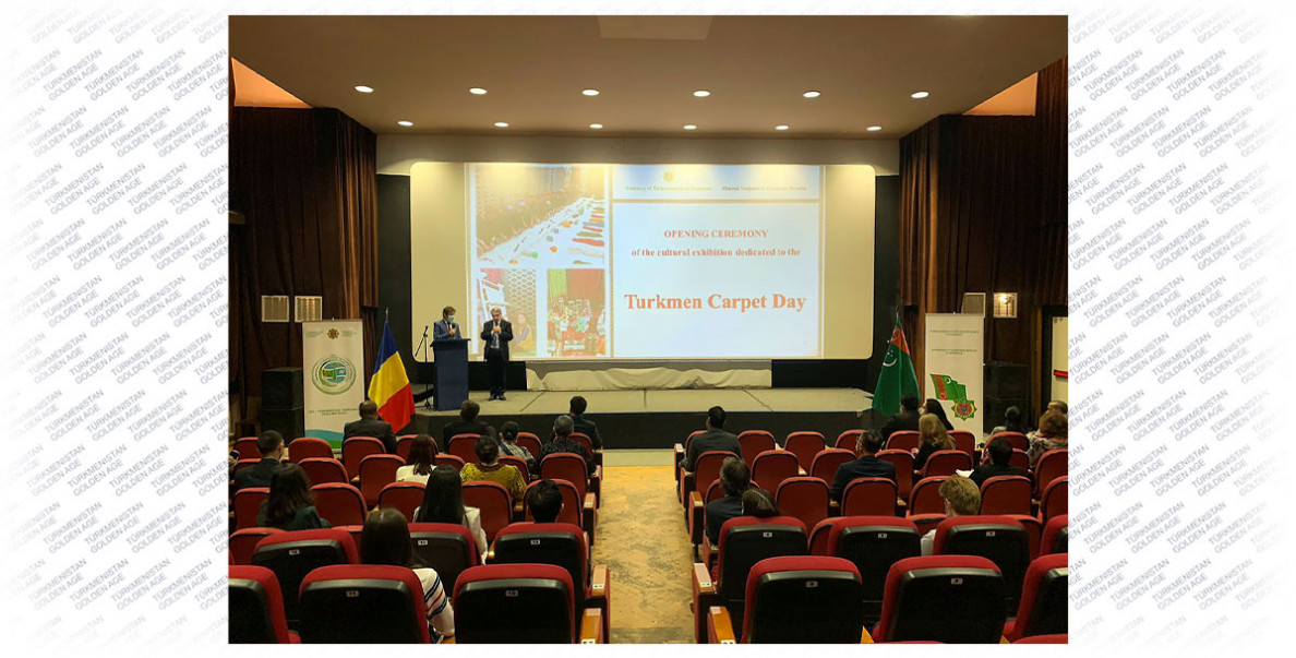 Rumyniýanyň paýtagtynda türkmen haly senedine bagyşlanan sergi açyldy