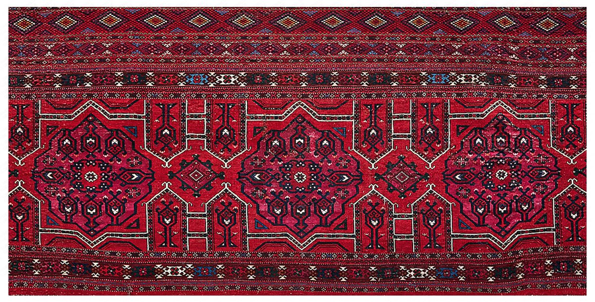 Из истории туркменского ковра: «Не имеют равных в мире...»