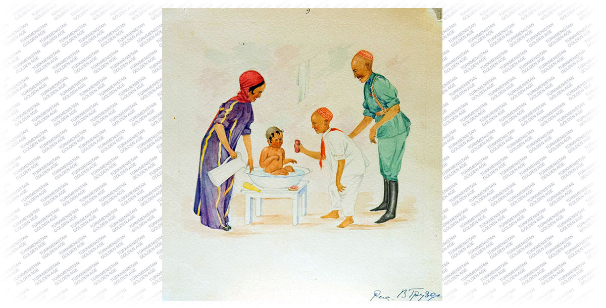 История появления первого детского сада в Туркменистане: малыши из Кеши